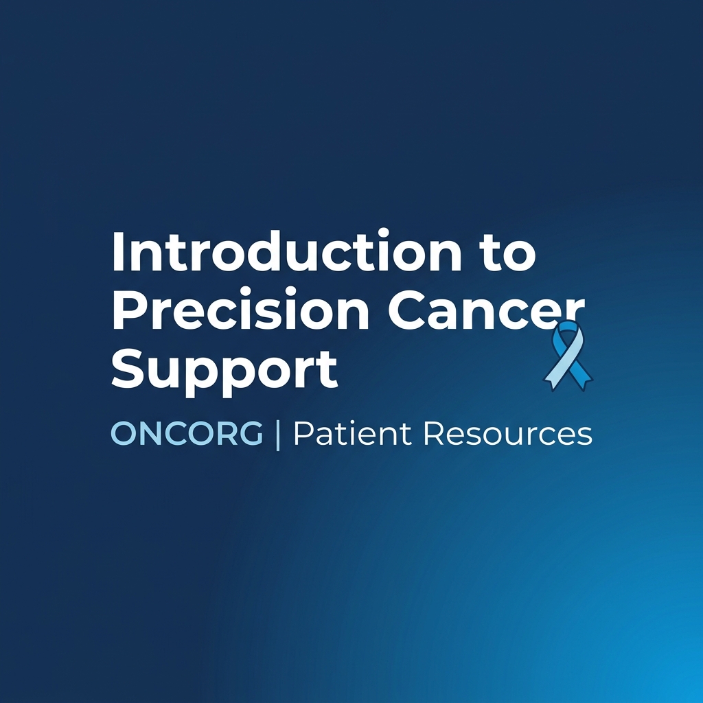 Introduction to Precision Cancer Support